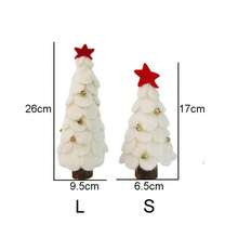 Árbol de Navidad artificial de escritorio mini, perfecto para decoración navideña, hogar, cocina, mesa de comedor - Multicolor - Ver 9