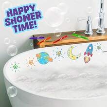 IYUEPENG 12 Pack Bath Crayons Set Bathtub Crayons Washable Easy Clean Bathtime Crayons, Colorful Bathtub Markers, Shower Crayons Bath Paint For Toddlers Kids