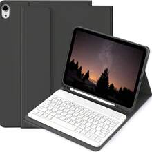 TenYide Keyboard Case Set Is Compatible With IPad 7/8/9th 10.2 Inches, IPad 10th Generation, IPad (A16) 11 Inch 11th Generation 2025. Compatible With Samsung Galaxy Tab A8 10.5 Inch 2022, S7/S8 11 Inches, Detachable Keyboard , Multi-View Stand, Built-In Pen Slot In The Protective Case, And The Keyboard Supports Split Use