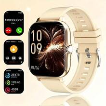 New 1.83 Inch Full Touch HD Fashion Smart Watch With (Dial, Answer) Wireless Call Function, Massive Watch Faces, Exercise Monitoring, Message Reminder View, Multiple App Reminders, Suitable For Android And IOS Phones, A Perfect Gift For Men And Women - Multicolor - View 1