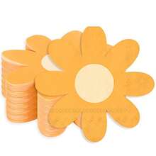 20片/80片雏菊花卉图案纸巾彩色花形餐巾波西米亚风花卉餐巾一次性鸡尾酒餐巾适用于婚礼生日婴儿派对装饰用品 - 彩色 - 查看 9