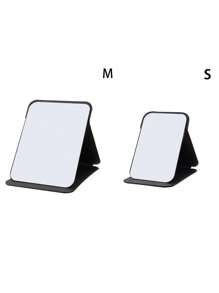 黑色简约设计可折叠便携化妆镜，带支架化妆镜，旅行镜，美容产品，桌面化妆镜，长方形桌面折叠小巧极简化妆镜，女士旅行便携化妆镜 - 送给妈妈和老师的最佳礼物，教师节礼物，返校礼物，教师节礼物，化妆品，价格实惠，房间装饰，梳妆台，旅行，卧室，化妆配件，镜子，梳妆镜，价格实惠，圣诞礼物，化妆品，化妆工具，便宜货，礼物，女士礼物，圣诞礼物 - 黑色 - 查看 18