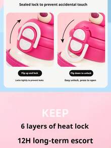 Disney 3D Character Insulated Cup For Children, Elementary School Straw Cup, Direct Drinking Character Double Drinking Insulated Cup, Kindergarten Water Cup, Elementary School Straw Cup, 530ML - Multicolor-530ml - View 4