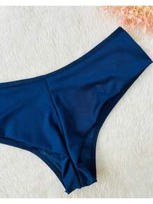 Microfiber Double String Panty Kit Comfort Butt Lifting Does Not Mark Women's Lingerie - 彩色 - 查看 4