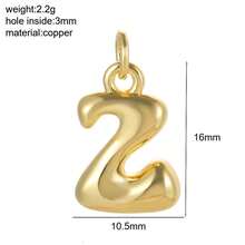 1 Piece Of Gold Gloss 26 Initials A-Z, DIY Pendant Keychain And Bag Accessory, Suitable For Ladies And Girls As A Fashionable Accessory, Gift For School, Graduation Season And Holidays
