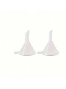 3件/5件/10件/20件/50件液体灌装漏斗，化妆品迷你小直径透明可再填充分配器，化妆乳液香水灌装工具，适用于瓶子，化妆品和实验室用多用途小漏斗 - 無色 - 查看 7