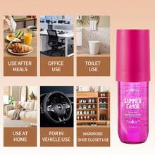 1 Spray parfumat brazilian, deodorant pentru țesături, spray împrospătant și opțiuni de parfum - odorizant de cameră pentru interior/exterior, spray parfumat multistrat pentru sporirea fericirii, spray împrospătant natural de lungă durată, Release Elegance Rio De Janeiro Caramel brazilian Vanilie, Nuci, Fistic. Fructul dragonului. Iasomie. Trandafir. Potrivit pentru întâlniri, petreceri, vacanțe, familii, hoteluri și birouri.