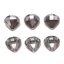 10 件/包 20 毫米扇形降落伞水晶玻璃珠，电镀颜色，DIY 珠宝配件，适用于项链、耳环、吊坠、手机壳、汽车装饰 - 20mm貝殼 - 查看 21