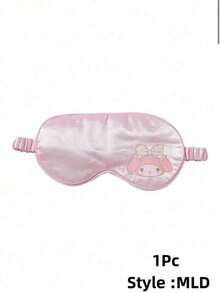 Sanrio 1Pc Cute Cartoon Hello Kitty Sleep Shade Cinnamoroll My Melody Ear Hanging Eye Mask Gift (Some Parts May Be Random),It Is Suitable For Business Trips And Daily Lunch Breaks,School,Back To School,Travel,Travel Essentials,Home Essentials,Eye Mask,Sleep Mask