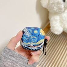 Sam Sung Galaxy Buds Marble-TPU Case For Buds 2/Pro/Pro 2/Live/FE Scratch-Resistant & Anti-Slip Texture Sleek & Stylish + Detachable Carabiner - Multicolor - View 41