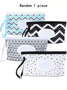 1/4 Pack tragbarer Feuchttücher-Spender, nachfüllbarer Feuchttüchen-Halter, Baby-Feuchttücher-Behälter, wiederverwendbare Reise-Feuchttücher-Tasche, Weihnachts-, Halloween- und Thanksgiving-Geschenk