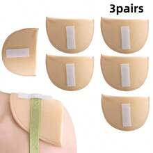 1对/2对/3对/4对肩垫外套防滑护肩服海绵肩垫加厚插片可拆卸无缝女式肩垫