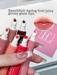 Polypeptide Lip Gloss - Liquid Lip Balm With Hydrating Glossy Plumping Effect