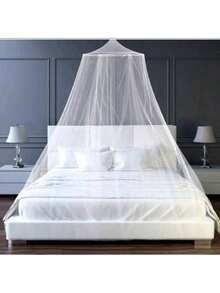 Ceiling Mosquito Net - For Double Or Single Bed - Decoration And Elegance - PRIMICIAS QIU - 白色 - 查看 5