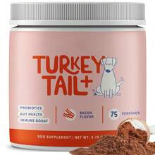 Turkey Tail Mushrooms For Dogs, Edible Fungus Supplements, Probiotic Powder For Dogs