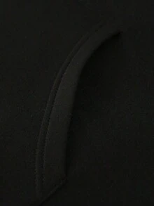 Men Casual Round Neck Short Sleeve 100% Cotton T-Shirt, Summer Vacation Top, Funny Graphic Tees, Y2K Street Wear, Gifts For Boyfriend And Husband - 黑色 - 查看 2