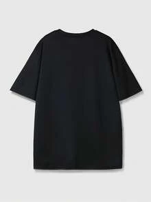 Biker Babe Ride Or Die David Gonzales DGA Art Graphic-Shirt - Black Edgy Motorcycle & Skull Design,% Cotton Loose Fit Unisex Tee, Washable Casual Streetwear Men & Women (Sizes S-), Biker Accessories, Comfortable Unisex Shirt - Black - View 3