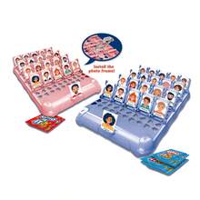 它是谁经典棋盘游戏互动记忆儿童趣味家庭猜谜蒙特梭利抗压儿童益智玩具礼物。逻辑推理玩具它是谁家庭派对棋盘游戏智力游戏益智玩具我是谁游戏。 - 彩色 - 查看 3