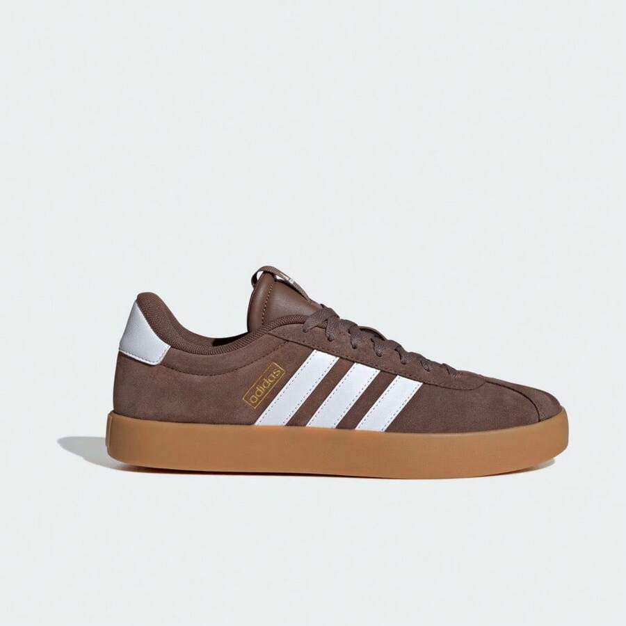 Adidas Unisex VL COURT 3.0 Casual Sports Shoes, Low-Top JP7536 - Coffee Brown - View 1