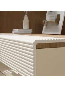 1片装家居装饰3D墙板防撞软墙贴榻榻米软墙贴床头墙垫窗台贴无味清凉隔热。只需撕掉背胶即可粘贴。粘性强，使用方便 - 純白防撞條 - 查看 6