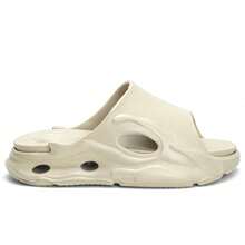 Men's Comfortable Anatomical EVA Fly Feet Mion Flip Flop Sandal - Beige - View 4