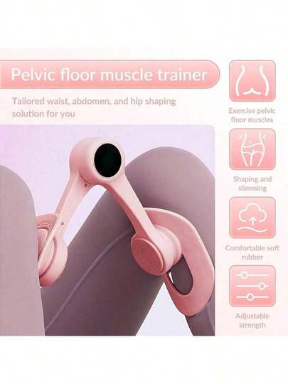 Thigh Master, Upgraded Pelvic Floor Strengthening Exercise Devices, Booty Trainer For Women, Thigh Slimmer, Inner Thigh Exerciser Workout Equipment For Home.