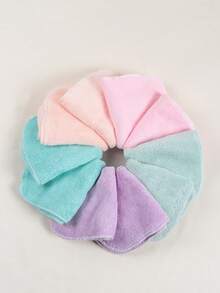 10 条装柔软婴儿洗脸巾，温和舒适 - 彩色 - 查看 2