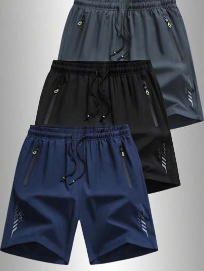 Men's High-Performance Workout Shorts - Flexible & Light For Training Sports