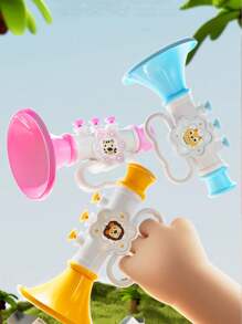 1入組有哨子功能的羊角玩具，有趣的風琴玩具 - 彩色 - 查看 6