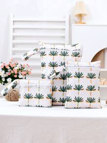 3 件装可爱恐龙与花卉图案婴儿尿布干湿袋/收纳袋婴儿洗澡家庭装饰礼物