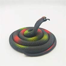 1pc 80cm Toy Snake, TPR Soft Rubber Realistic Cobra, Prank Scary Joke Decor Gift, Halloween Gag, Birthday Present