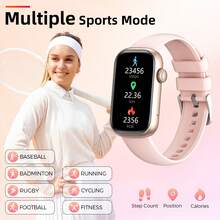 EIGIIS 2026 New Smart Watch, Unisex, Supports Wireless Calling, 1.47" Full Touch Screen, Multiple Sports Modes, Women's Fitness Tracker, Sleep Monitoring, IP68 Waterproof, Compatible With Android, A Thoughtful Gift For Friends And Family - Multicolor - View 6