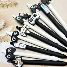 10/1pc Creative Ballpoint Pen, Game Controller Sticker, Gel Pen, Student Gift Pen, School Stationery, Suitable For Students, Adults, Teachers, Creative Gifts, Writing Pens, Markers, Medium Nibs,School Supplies,Stationery