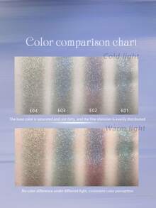 Uhue 1 块单色眼影 E04，珠光质地，防水防汗，干湿两用，不飞粉，便携，可用于提亮眼睑中央/提亮内眼角/打造柔和眼线，3 克/0.1 盎司 - E02 - 查看 5