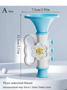 1入組有哨子功能的羊角玩具，有趣的風琴玩具 - 彩色 - 查看 4