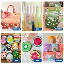 LANGUO 96/192/240 Colors Straight Liquid Acrylic Marker Pens With Thick Storage Bag, For Scrapbooking, Black Paper, Drawing, Graffiti Writing, Craft Creation, And Professional Art Supplies - 彩色 - 查看 6