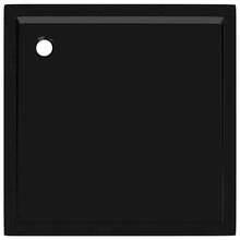 vidaXL Square ABS Shower Base Tray  31.5"X31.5" - Black - View 6