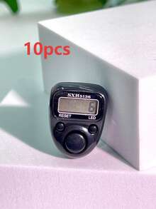 مسبحة محمولة مع عداد، شاشة LED، مدمجة وخفيفة الوزن، من 0 إلى 99999، مناسبة لعد الصلوات والمخزون وعد الناس وأكثر من ذلك