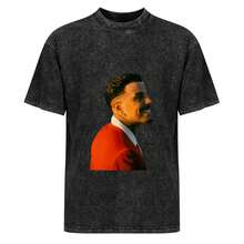 Rauw Alejandro Printed Pure Cotton Washed T-Shirt, Suitable For Daily Life, Home Leisure, Office, Shopping And Other Occasions - As Shown In the Figure - View 4