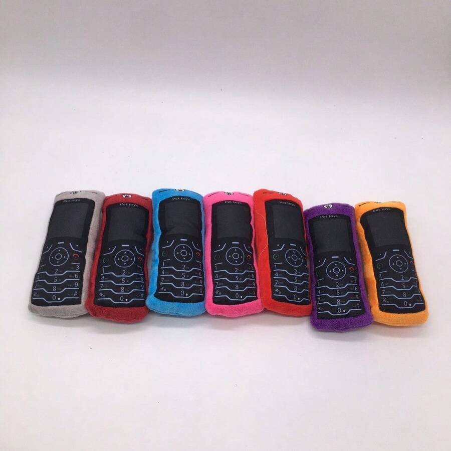 Đồ chơi thú cưng bằng vải nhung có tiếng kêu mô phỏng điện thoại BB Đồ chơi gọi điện Teddy Golden Retriever Đồ chơi cho chó Đồ chơi tự giải đố vui nhộn Đồ chơi gặm âm thanh