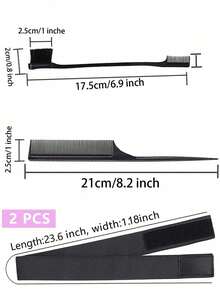 19PCS Lace Wig Styling & Care Kit – Waterproof Wig Glue With Light Brown Lace Tint Spray, Hair Wax Stick, Elastic Bands, Edge Brush, Combs, Spoons, Wig Caps & Grooming Tools For Professional & Home Use