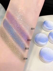 Uhue 1 块单色眼影 E04，珠光质地，防水防汗，干湿两用，不飞粉，便携，可用于提亮眼睑中央/提亮内眼角/打造柔和眼线，3 克/0.1 盎司 - E02 - 查看 7