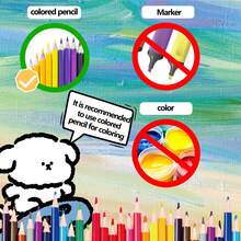 GDTME Libro nuevo (original) de 1 libro, 24 páginas de papel perlado Libro de colorear de lujo para adultos para relajación en 2025, decoración de habitaciones, con patrones para aliviar el estrés, incluye varios patrones adecuados para aliviar el estrés - ¿Qué puedo hacer? - Ver 8