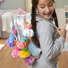 Hasbro Furby Furblets Groo-Vee Mini Friend, 45+ Sounds & Music, Speaks Only Furbish, Electronic Plush Toys, Purple, Back To School Gifts, Ages 6+