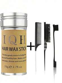 ikt 19pcs Lace Wig Styling & Care Set - Waterproof Wig Glue (Includes Light Brown Lace Tint Spray), Wax Stick, Elastic Bands, Edge Brush, Comb, Spoon, Wig Cap And Other Styling Tools, Suitable For Professional And Home Use - Your Choice - 查看 8