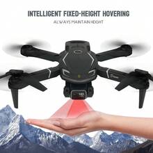 Dual-Lens Drone Remote Control Drone Six-Axis Gyroscope 5GHz Anti-Interference Supports Custom Routes 720° Omnidirectional Obstacle Avoidance Function - 黑色 - 查看 2