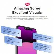 itel A70 256GB+4GB，6.6英寸高清+超窄底框+侧指纹+旗舰复合板外观，5000mAh长续航+Type-C 10W快充 - 黑色 - 查看 4