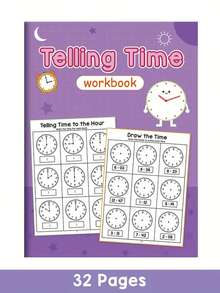 Cuaderno de práctica de escritura a mano de números españoles A4, libro de práctica de escritura cognitiva para educación de la primera infancia - Multicolor - Ver 14