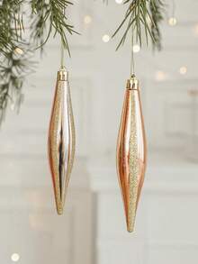 2pcs Christmas Tree Hanging Ornament. Conch Accessory. Five-Pointed Star Decoration. Small Hanging Ornament. Arrangement Supplies. Suitable For Christmas Festival Decoration. Home Decor Christmas Decorations Room Decor