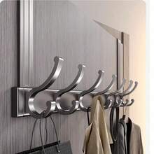 1 buc. Suport de ușă cu înălțime de 18 cm/28 cm, cu cârlig, ușor de instalat, nu este nevoie să perforați, agățat metalic peste umerașul de ușă, pentru pălării, chei, depozitare care economisește spațiu acasă, pentru intrare, baie, dormitor, casă, cămin, comentariile lui, agățarea genții lui, umerașe, interese, relații, rafturi de perete, umerașe de perete, adezivi, cârlige pentru uși, autocolante de perete, comentarii, accesorii de baie, ustensile de baie. - Multicolor - Vizualizare 1